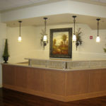 dentist reception desk custom hotel desk reception maker and installer pinecrest fl